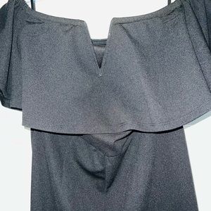 Black romper, only worn once!